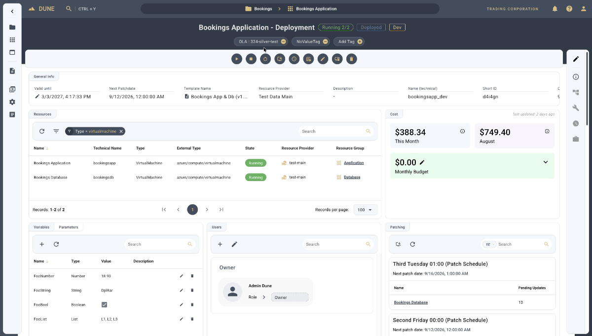 Schedule start and stop for applications to only run during business hours